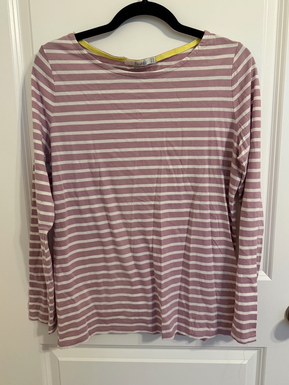 Boden Cotton Long Sleeve Top Size 10